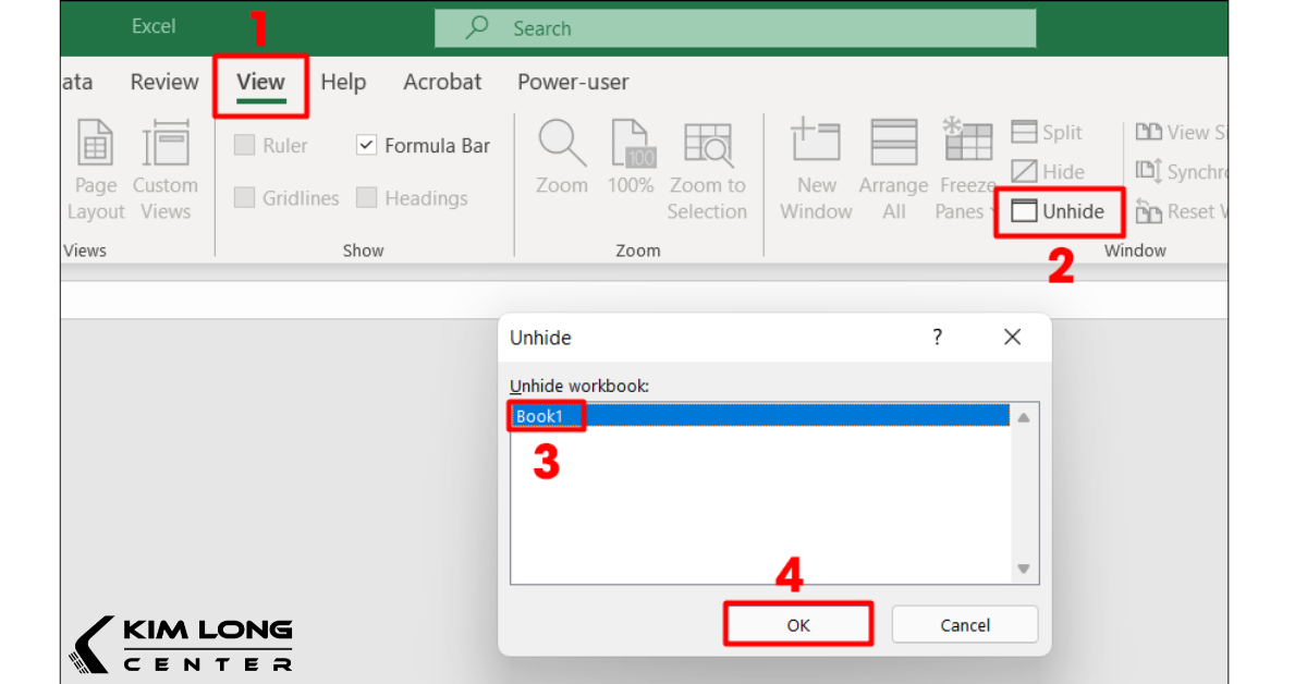Excel bị trang trắng