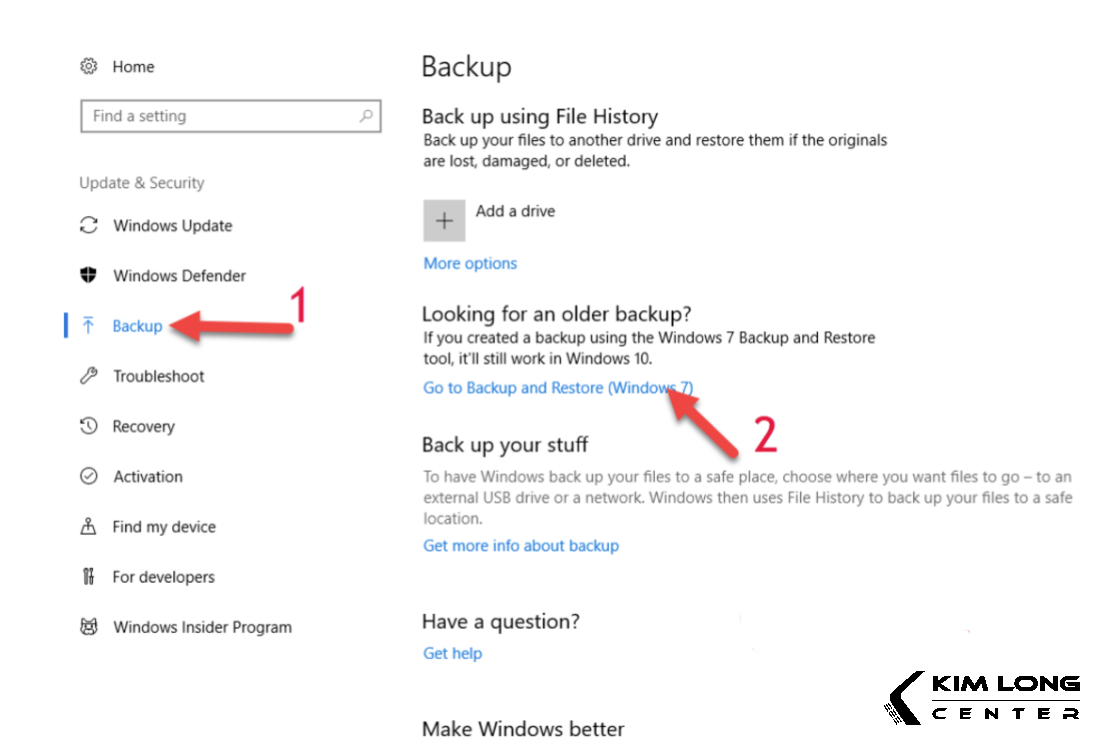 Khởi động lại máy tính