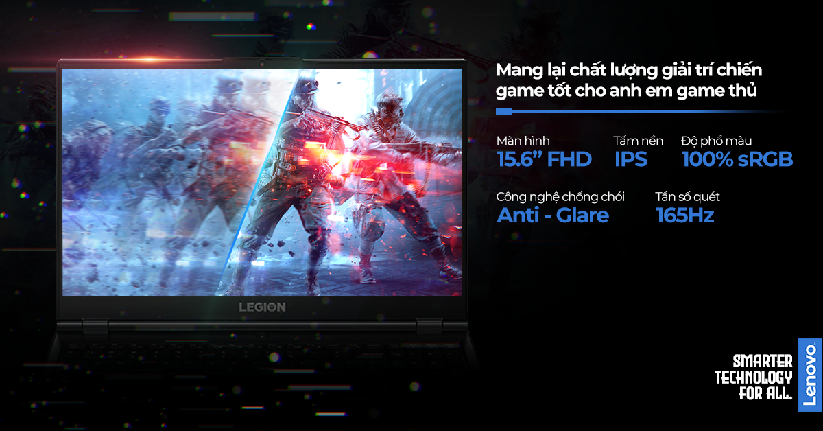 Màn hình laptop Lenovo Legion 5 15ACH6H-82JU00YWVN